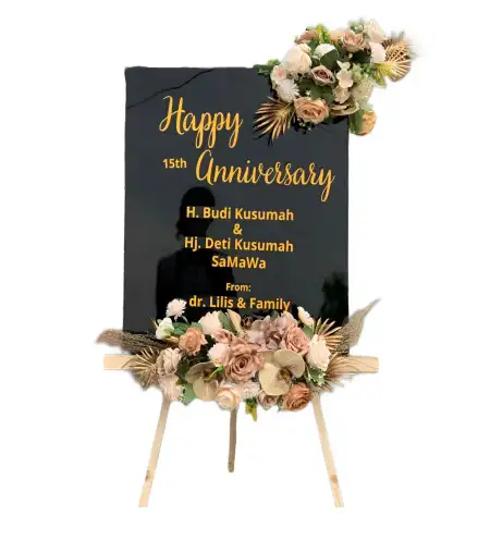 Papan Bunga Akrilik Gita