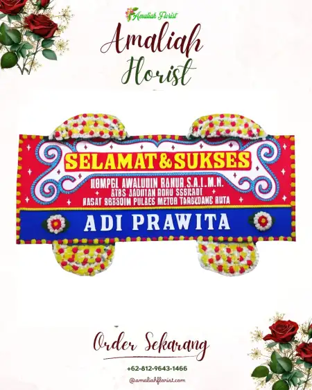 Papan Bunga Ucapan Selamat Gita